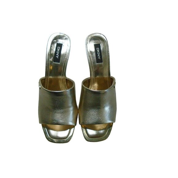 Dkny Bronx Dress Sandals, Created for Macy's - Gold on Gold 8M - Picture 1 of 8